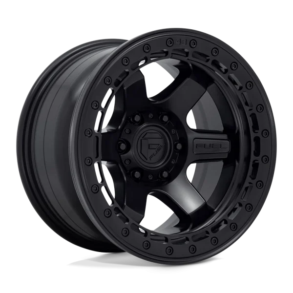 Fuel – D122 BLOCK BEADLOCK – Black – 17″x9″ -15mm – All weather Wheels – D12217908945