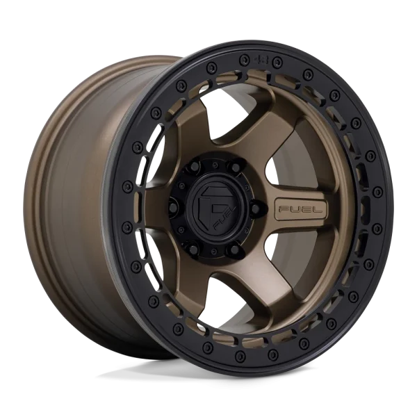 Fuel – D124 BLOCK BEADLOCK – Bronze – 17″x8.5″ 0mm – All weather Wheels – D12417858947