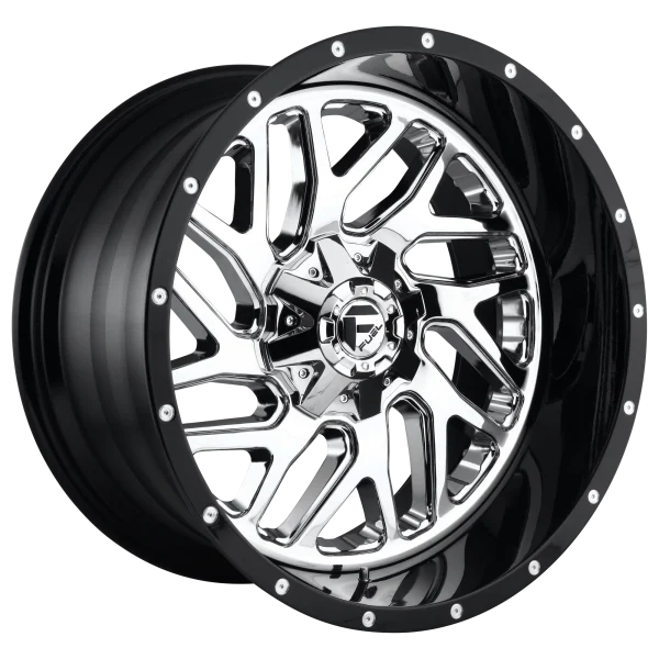 Fuel – D211 TRITON – Chrome – 20″x12″ -44mm – Summer Wheels – D21120201747
