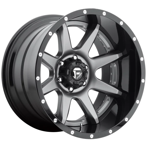 Fuel – D238 RAMPAGE – Gunmetal – 20″x10″ -19mm – All weather Wheels – D23820007347