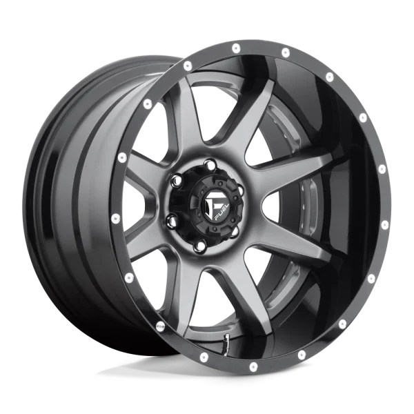 Fuel – D238 RAMPAGE – Gunmetal – 20″x10″ -19mm – All weather Wheels – D23820008947