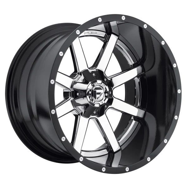 Fuel – D260 MAVERICK – Chrome – 24″x16″ -1mm – Summer Wheels – D26024601745