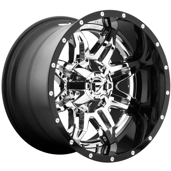 Fuel – D266 LETHAL – Chrome – 20″x10″ -19mm – Summer Wheels – D26620001747