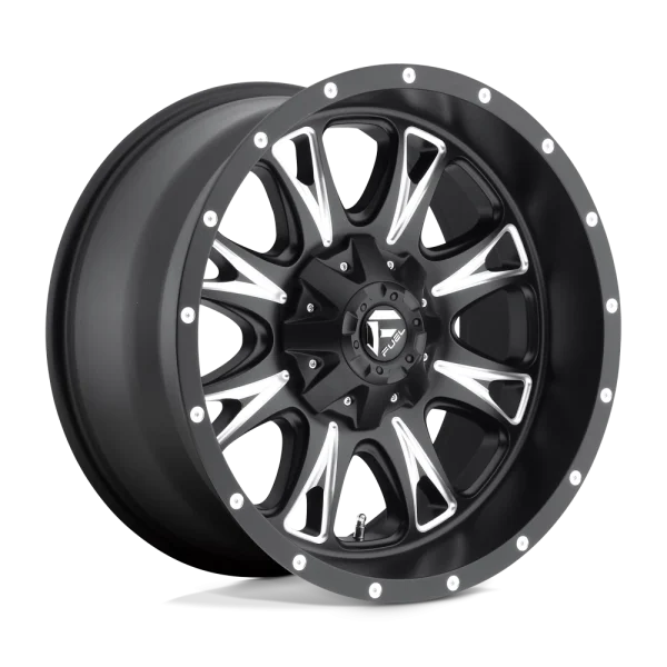 Fuel – D513 THROTTLE – Black – 20″x10″ -24mm – Summer Wheels – D51320009845