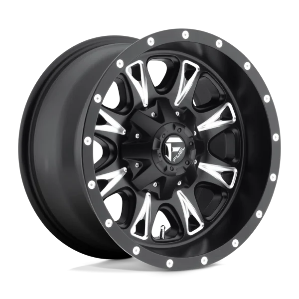 Fuel – D513 THROTTLE – Black – 17″x6.5″ 129mm – Summer Wheels – D513176582F