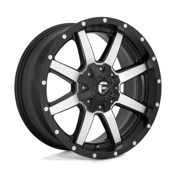 Fuel – D537 MAVERICK – Black – 17″x9″ -12mm – Summer Wheels – D53717902645
