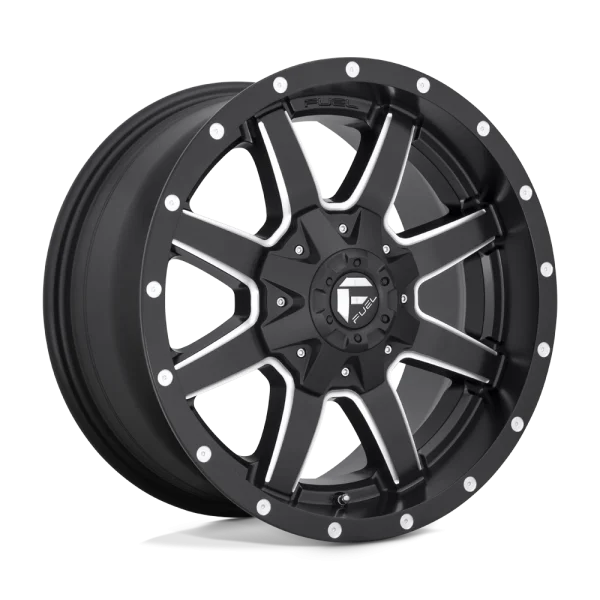 Fuel – D538 MAVERICK – Black – 16″x6.5″ 48mm – Summer Wheels – D53816653655