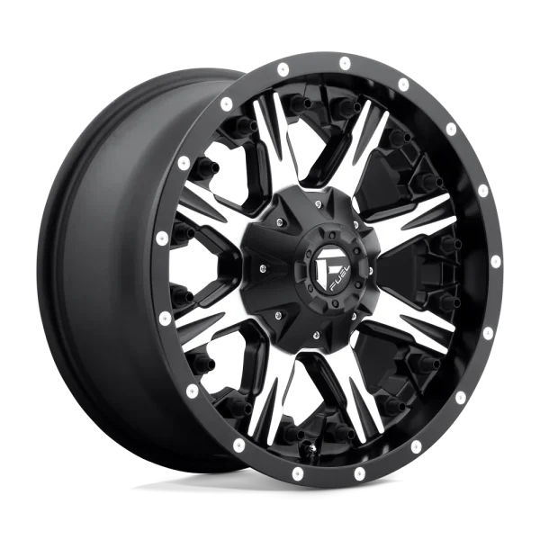 Fuel – D541 NUTZ – Black – 17″x9″ 1mm – Summer Wheels – D54117909850