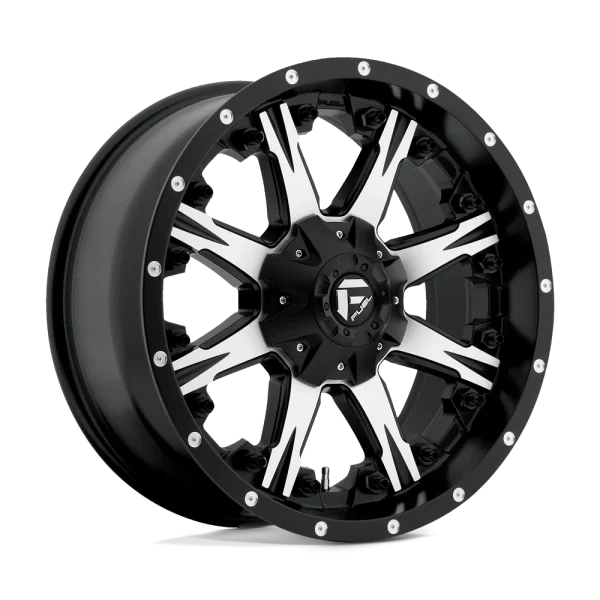 Fuel – D541 NUTZ – Black – 20″x9″ 20mm – Summer Wheels – D54120909857
