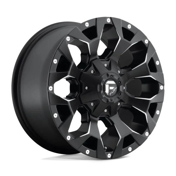 Fuel – D546 ASSAULT – Black – 17″x8.5″ 25mm – Summer Wheels – D54617859857