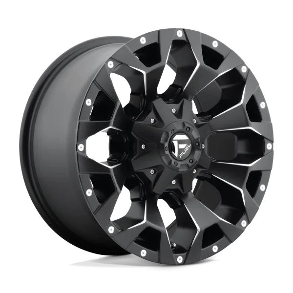 Fuel – D546 ASSAULT – Black – 18″x9″ -13mm – Summer Wheels – D54618909844