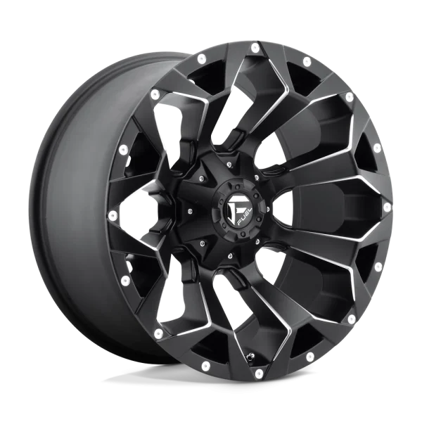 Fuel – ASSAULT – Black – 20″x9″ 1mm – Summer Wheels – D54620908250US