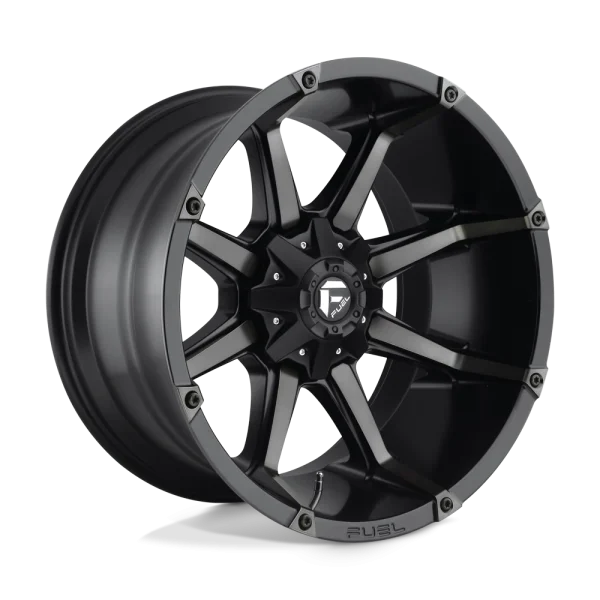Fuel – D556 COUPLER – Black – 22″x12″ -44mm – Summer Wheels – D55622209847