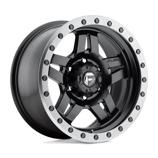 Fuel – D557 ANZA – Black – 15″x10″ -43mm – All weather Wheels – D55715006537