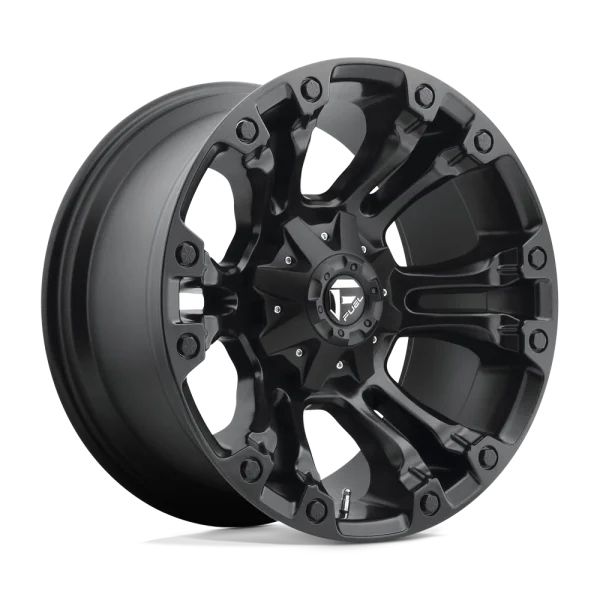 Fuel – D560 VAPOR – Black – 20″x10″ -18mm – All weather Wheels – D56020009846