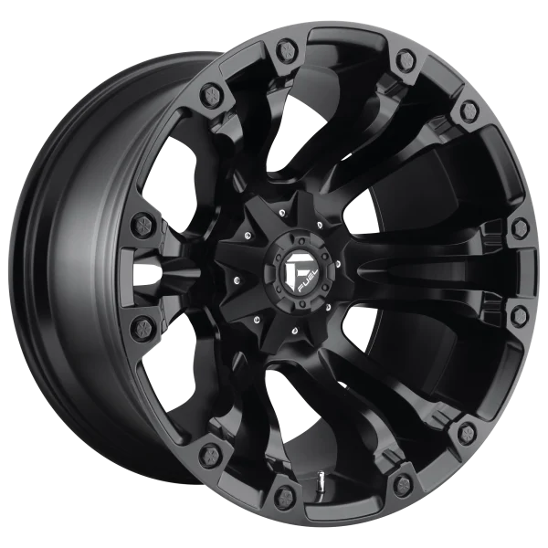 Fuel – D560 VAPOR – Gunmetal – 17″x10″ -18mm – All weather Wheels – D56017001747