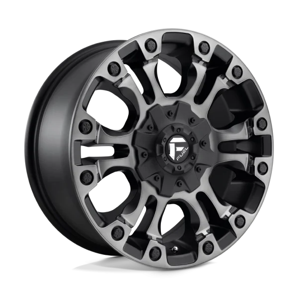 Fuel – D569 VAPOR – Black – 17″x10″ -18mm – Summer Wheels – D56917002647