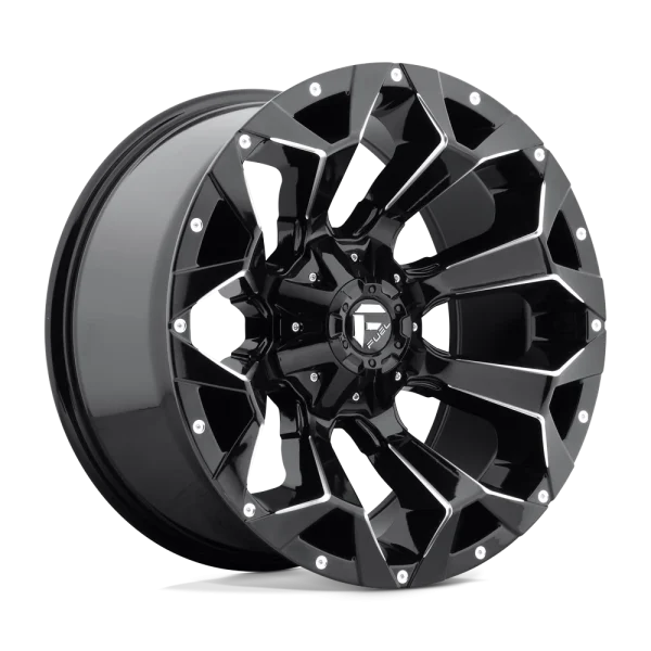 Fuel – D576 ASSAULT – Black – 17″x9″ -12mm – Summer Wheels – D57617902645