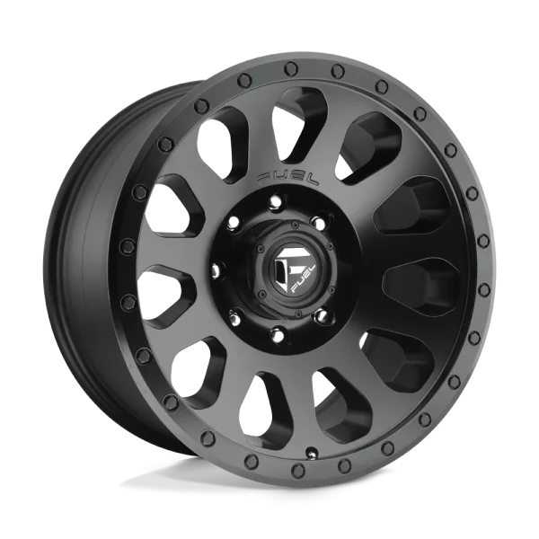 Fuel – D579 VECTOR – Black – 20″x10″ -18mm – All weather Wheels – D57920001747