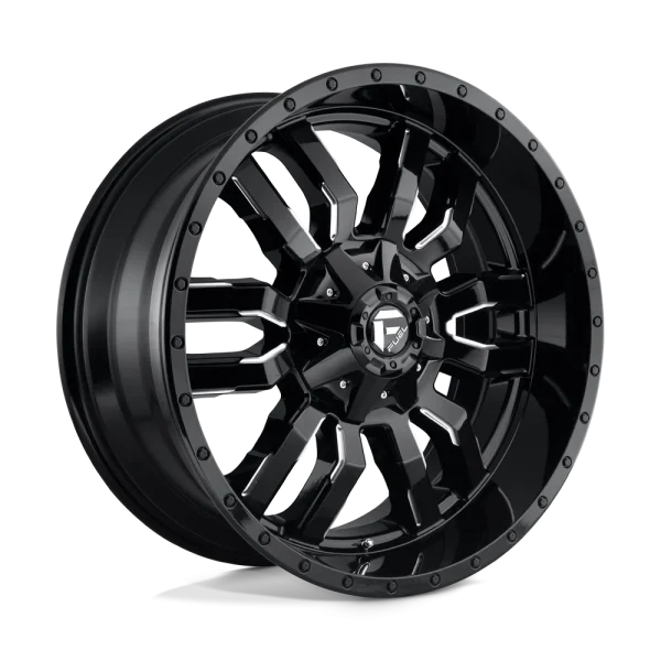 Fuel – D595 SLEDGE – Black – 22″x10″ 10mm – Summer Wheels – D59522001857