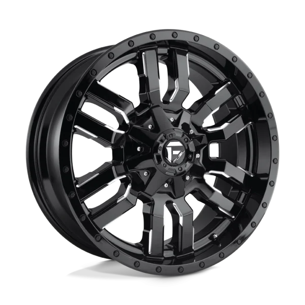 Fuel – D595 SLEDGE – Black – 17″x9″ -12mm – Summer Wheels – D59517902645