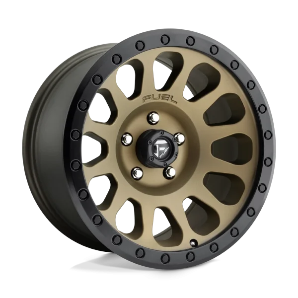 Fuel – D600 VECTOR – Bronze – 17″x8.5″ 7mm – All weather Wheels – D60017858350