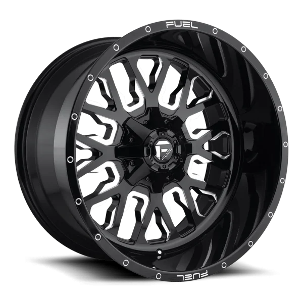 Fuel – D611 STROKE – Black – 18″x9″ 2mm – Summer Wheels – D61118901857