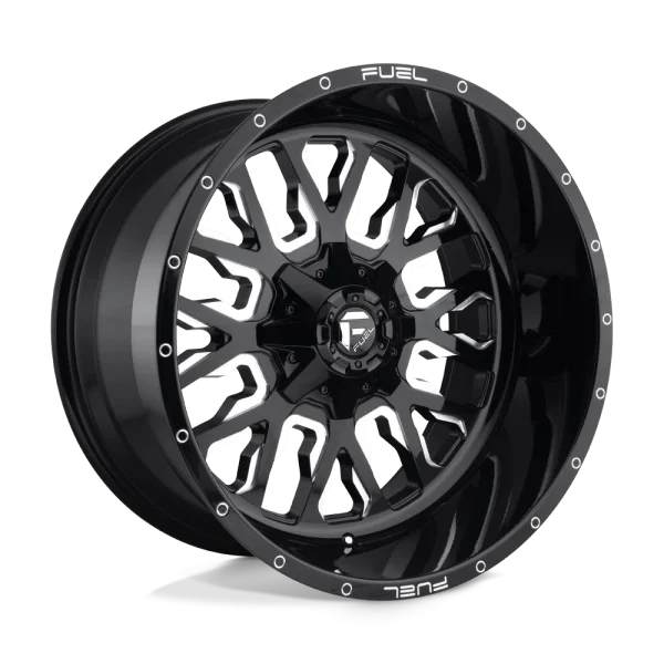 Fuel – D611 STROKE – Black – 17″x9″ 1mm – Summer Wheels – D61117909850
