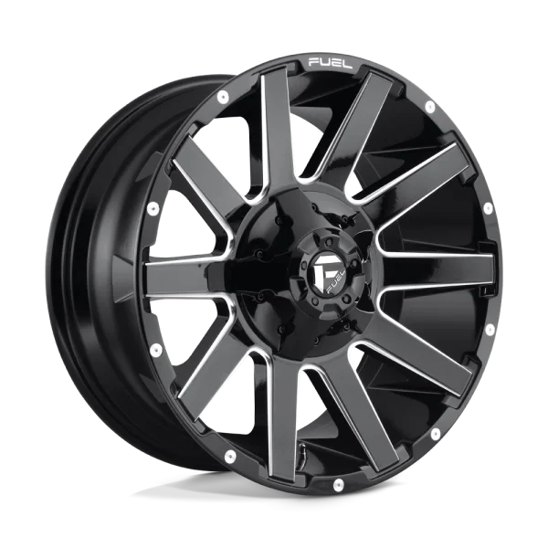 Fuel – D615 CONTRA – Black – 20″x9″ 20mm – Summer Wheels – D61520901857