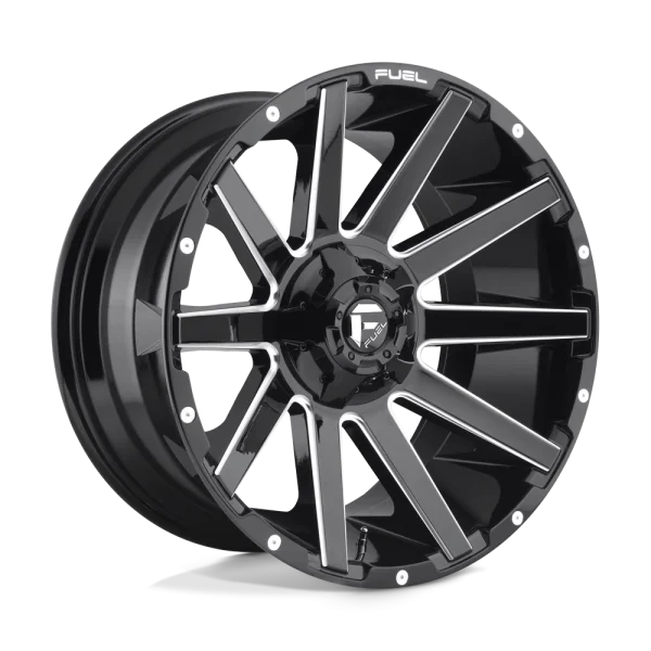 Fuel – D615 CONTRA – Black – 18″x9″ 1mm – Summer Wheels – D61518907050