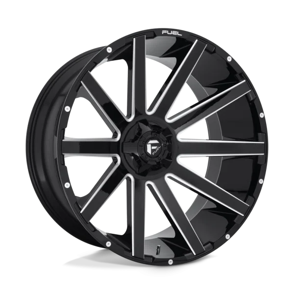 Fuel – D615 CONTRA – Black – 26″x12″ -44mm – Summer Wheels – D61526209847