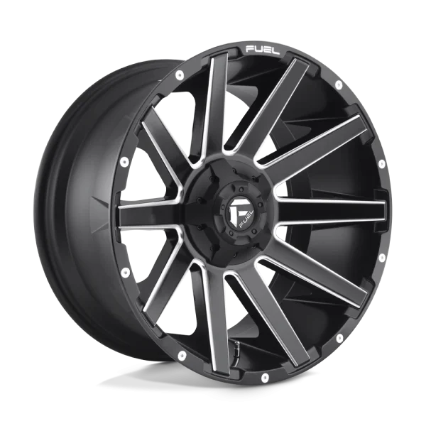 Fuel – D616 CONTRA – Black – 18″x9″ 1mm – Summer Wheels – D61618909850