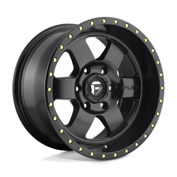 Fuel – D618 PODIUM – Black – 17″x9″ -12mm – All weather Wheels – D61817907345
