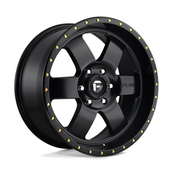Fuel – D618 PODIUM – Black – 20″x9″ 20mm – All weather Wheels – D61820908357