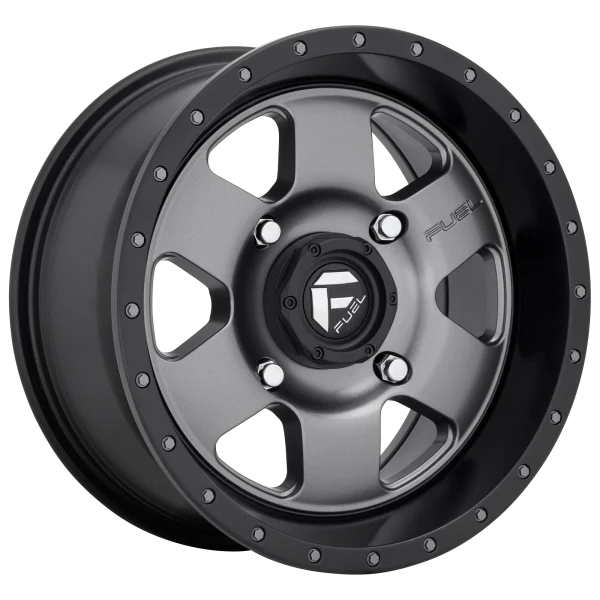 Fuel – D619 PODIUM – Gunmetal – 17″x9″ -12mm – All weather Wheels – D61917907345