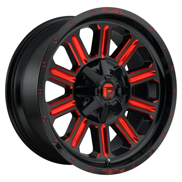 Fuel – D621 HARDLINE – Black – 22″x10″ -18mm – Summer Wheels – D62122001747