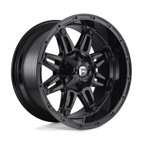 Fuel – D625 HOSTAGE – Black – 17″x9″ 1mm – All weather Wheels – D62517909850