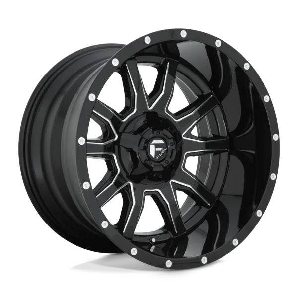 Fuel – D627 VANDAL – Black – 20″x12″ -43mm – Summer Wheels – D62720207047