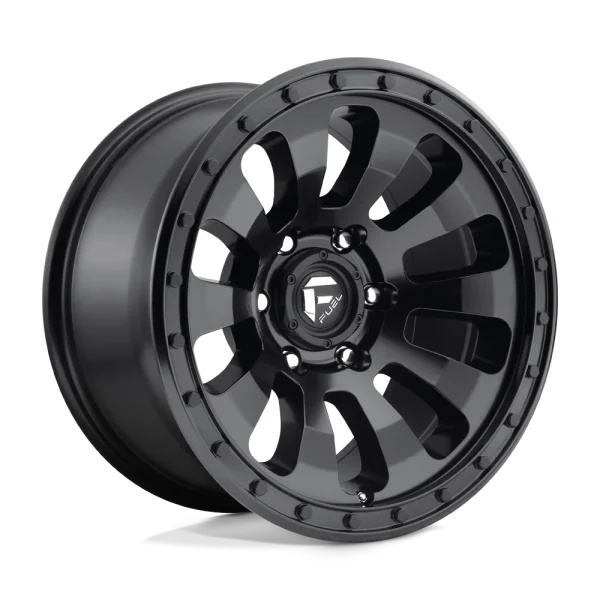 Fuel – D630 TACTIC – Black – 16″x8″ 1mm – All weather Wheels – D63016808345