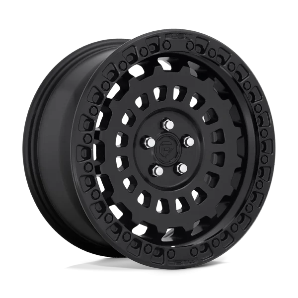 Fuel – D633 ZEPHYR – Black – 17″x8″ 38mm – All weather Wheels – D6331780C6+38