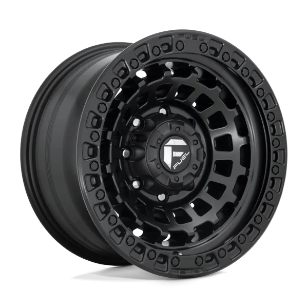 Fuel – D633 ZEPHYR – Black – 17″x9″ -12mm – All weather Wheels – D63317908245