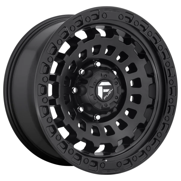 Fuel – D633 ZEPHYR – Gunmetal – 17″x9″ -12mm – All weather Wheels – D63317901845