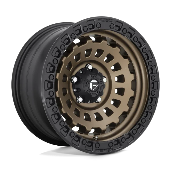 Fuel – D634 ZEPHYR – Bronze – 17″x9″ -12mm – All weather Wheels – D63417907545