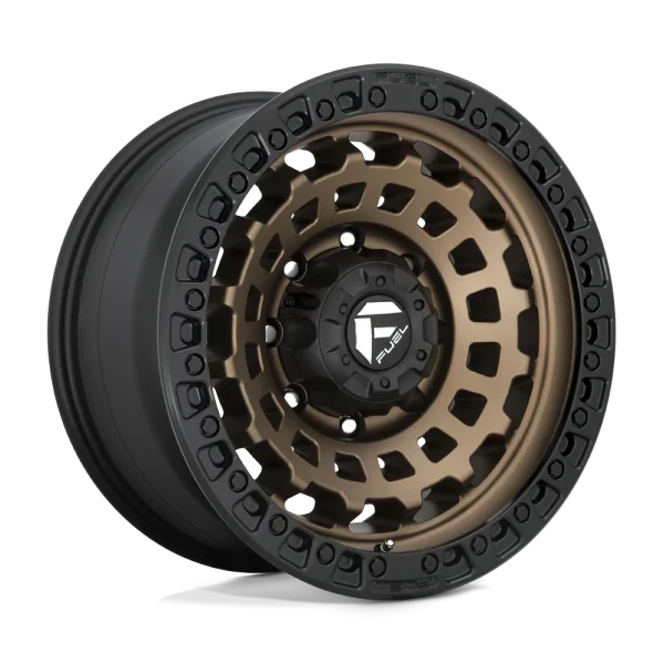 Fuel – D634 ZEPHYR – Bronze – 18″x9″ -12mm – All weather Wheels – D63418908245