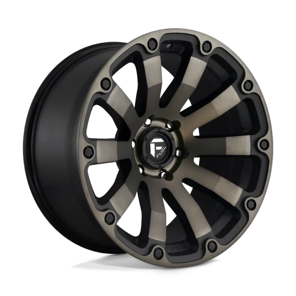 Fuel – D636 DIESEL – Black – 20″x10″ -18mm – Summer Wheels – D63620008347
