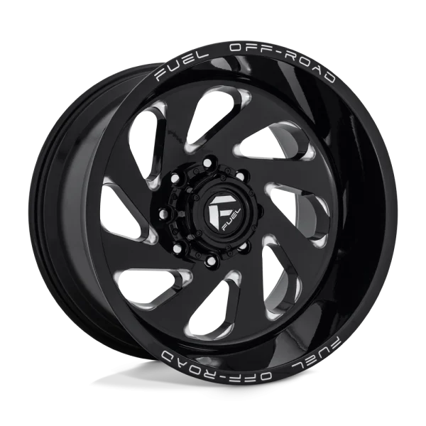 Fuel – D637 VORTEX – Black – 20″x10″ -18mm – Summer Wheels – D63720007347