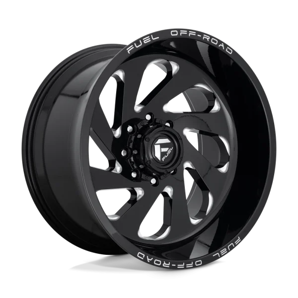 Fuel – D637 VORTEX – Black – 22″x12″ -44mm – Summer Wheels – D63722208247