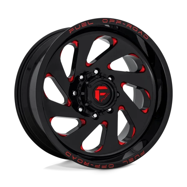 Fuel – D638 VORTEX – Black – 20″x10″ -18mm – Summer Wheels – D63820001747