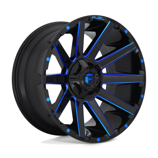 Fuel – D644 CONTRA – Black – 18″x9″ 1mm – Summer Wheels – D64418909850