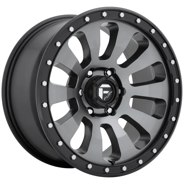 Fuel – D648 TACTIC – Gunmetal – 17″x9″ -12mm – All weather Wheels – D64817907545